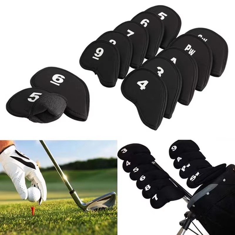 Golf Club Iron Set - 10 Uds. Fundas protectoras para cabeza
