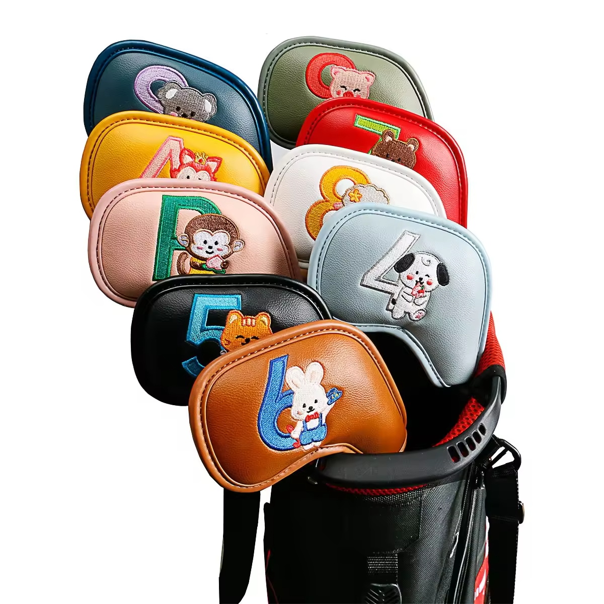 Golf Equipment And Accessories - 9 Fundas Protectoras para Palos de