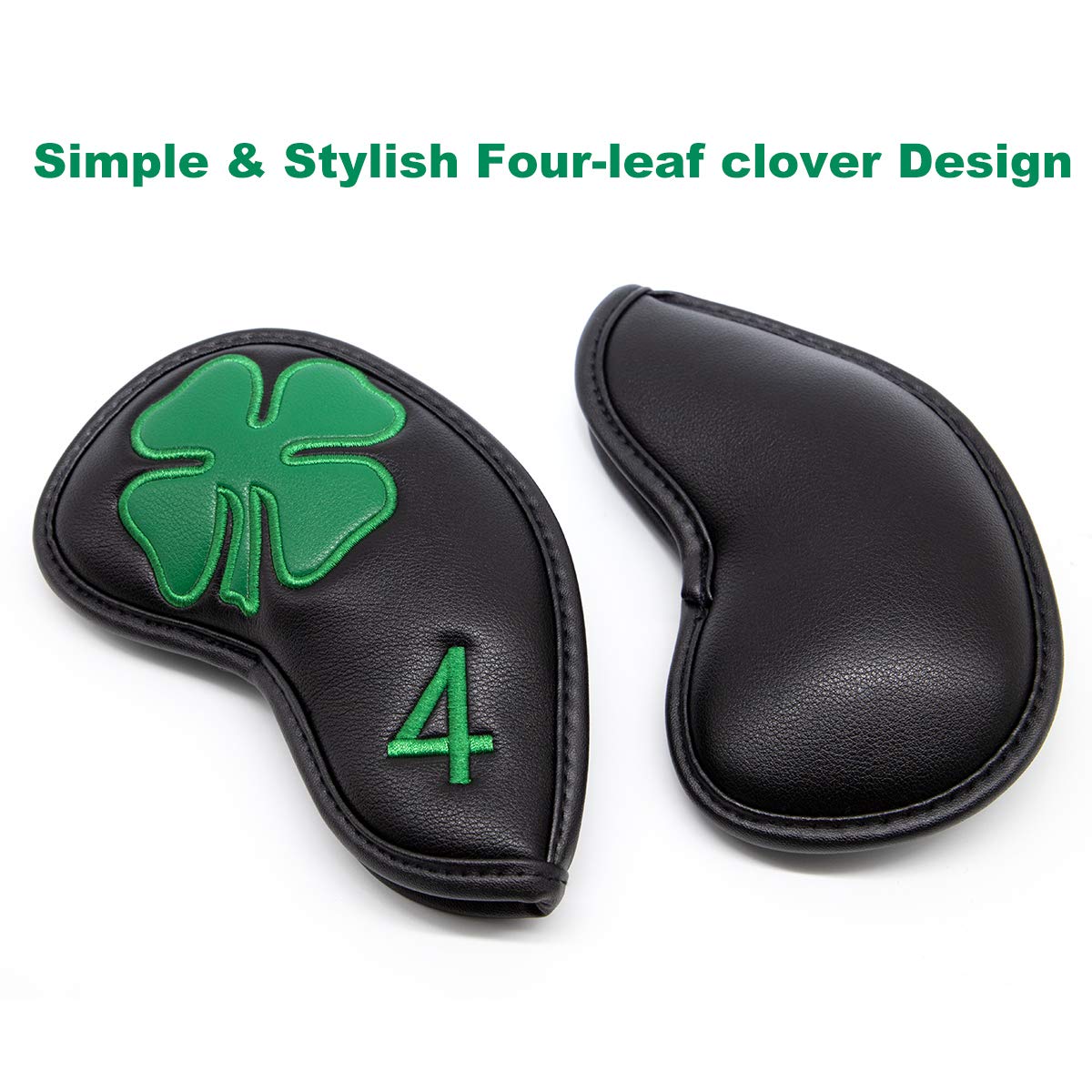 Fundas de cuero negras con dis - Golf Club Iron Set reseña y precio