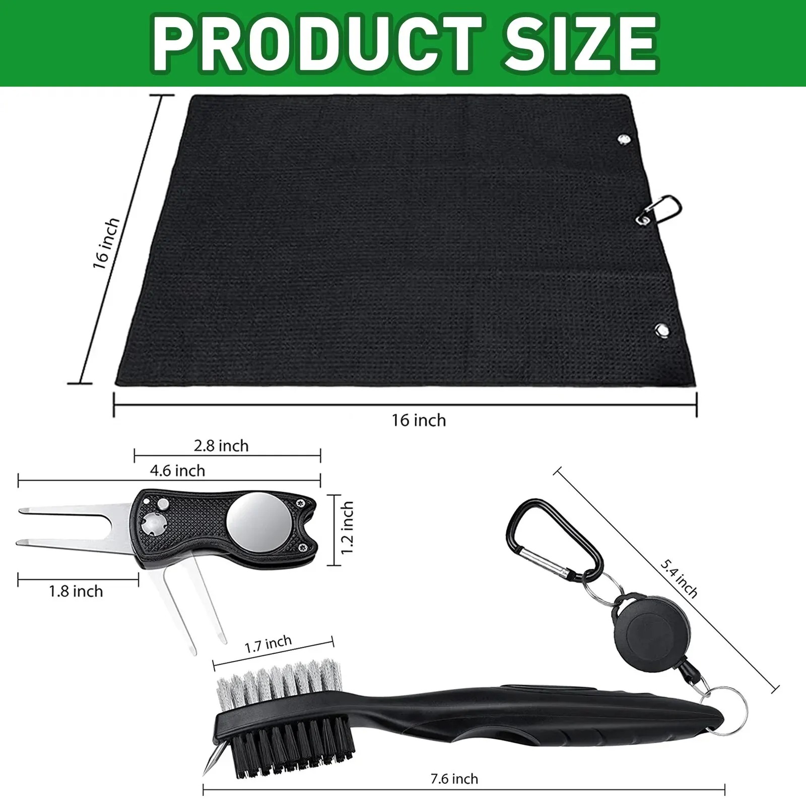 Kit completo de cepillo y limp - Golf Equipment To Improve Your Game reseña y precio